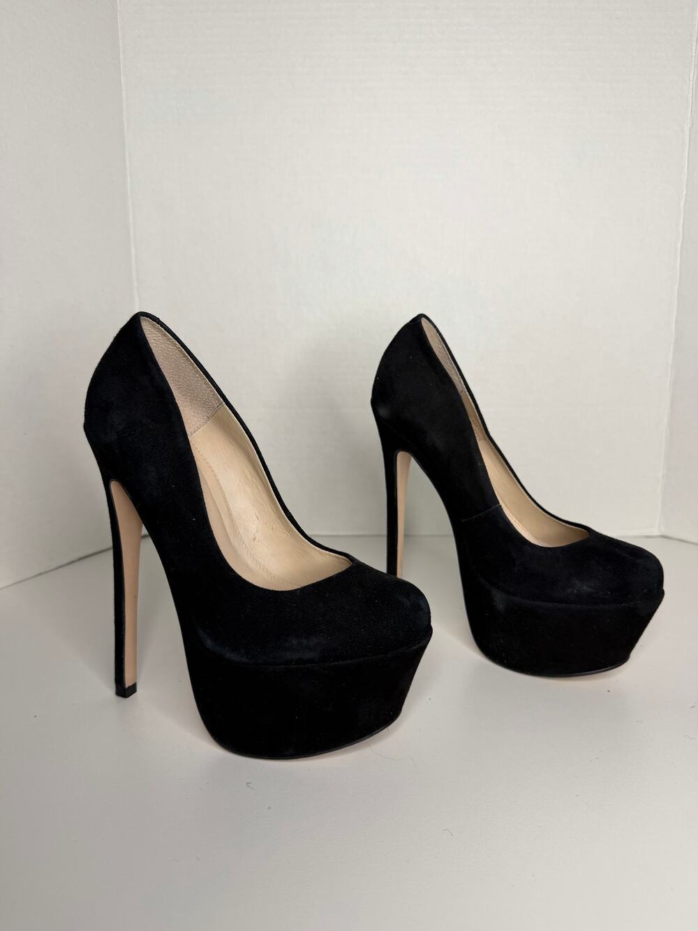 Zigi Girl Spyglass Stiletto Heels Size 6 Black